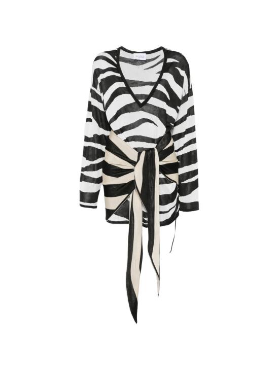 26SS 디 아티코 숏 원피스 260WCA00418 KVV092ZG020 White black