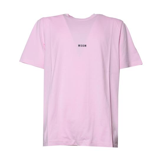 26SS 엠에스지엠 반팔 티셔츠 3940MM500257798 13 Rosa