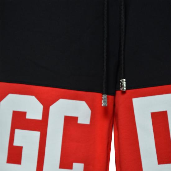 26SS 지씨디에스 숏팬츠 Z0MLQL228F004 999 Nero rosso - GCDS