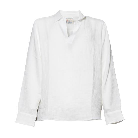 26SS 세인트바쓰 폴로 티셔츠 VNT0001 08039L01H Bianco