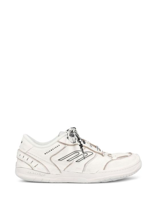26FW 발렌시아가 햄튼스 미디움 원 아웃 스니커즈 841763 WCURS9000 White