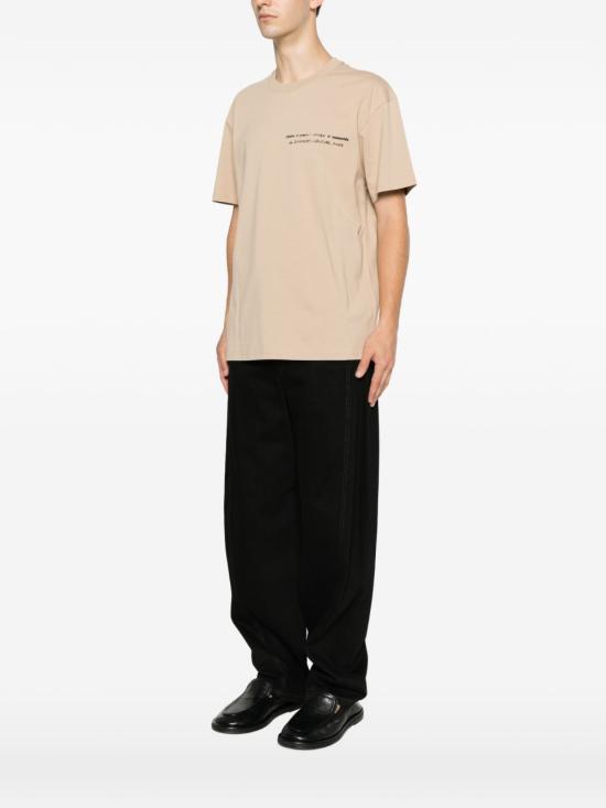 26FW 지방시 반팔 티셔츠 BM71NK3YUE 250 Beige - GIVENCHY