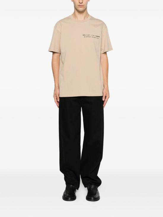26FW 지방시 반팔 티셔츠 BM71NK3YUE 250 Beige - GIVENCHY