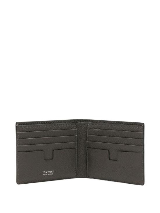 26FW 톰포드 그레인 가죽 클래식 바이폴드 지갑 Y0228 LCL158STBG Smoke gray - TOMFORD
