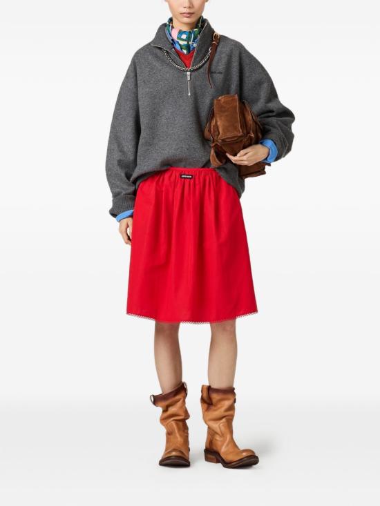 26SS 미우미우 스웨터 MMR46719RO S OOOF0480 Grey - MIU MIU