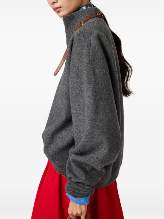 26SS 미우미우 스웨터 MMR46719RO S OOOF0480 Grey - MIU MIU