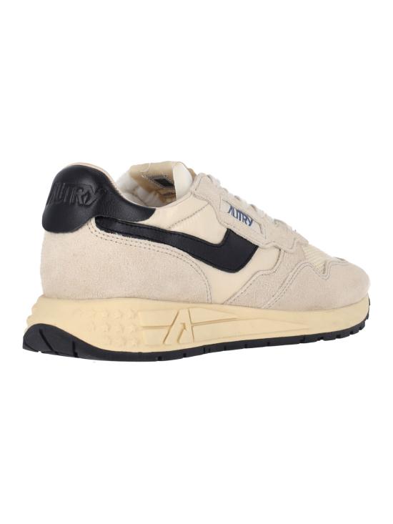 26FW 오트리 릴윈드 로우 나일론 스웨이드 스니커즈 WWLM UT60 Cream - AUTRY