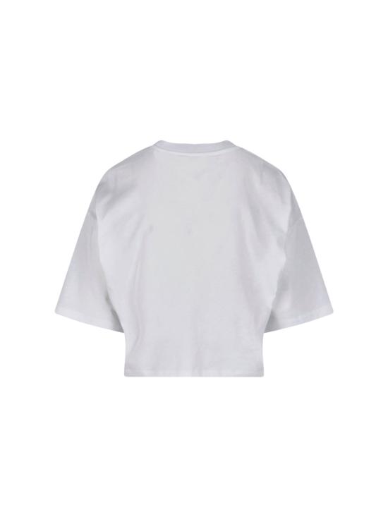26FW 발망 반팔 티셔츠 HF1EE145BD10 GAB White - BALMAIN