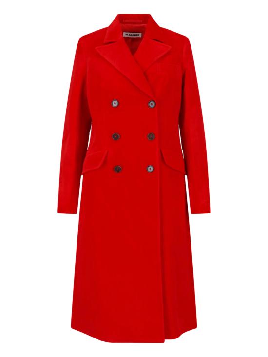 26FW 질샌더 코트 J02AA0202 J45367 620 Red