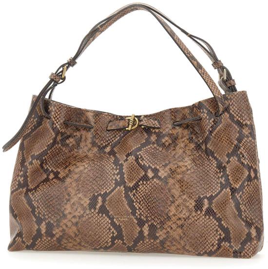 26FW 지아니 끼아리니 숄더백 BS12301PTYCUOIO BROWN