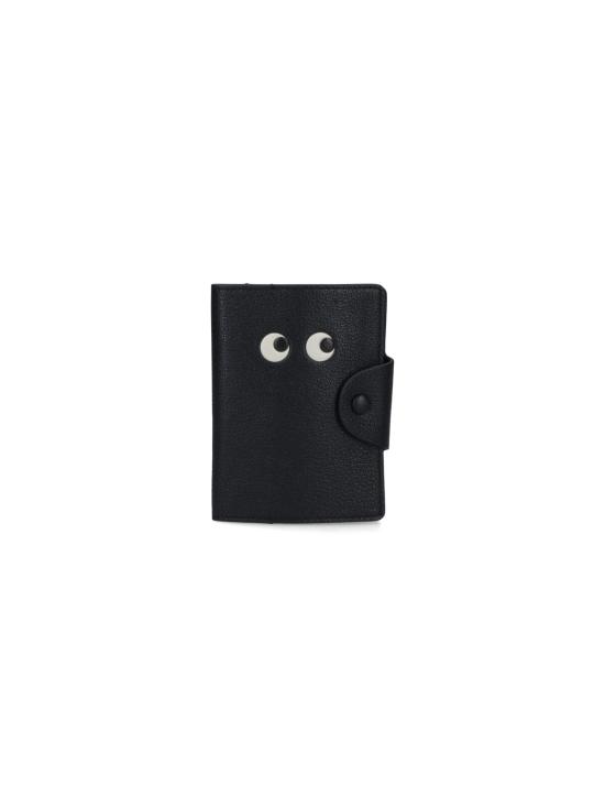 26FW 안야힌드마치 지갑 199025 BLACK Black