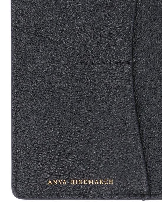 26FW 안야힌드마치 지갑 199025 BLACK Black - ANYA HINDMARCH
