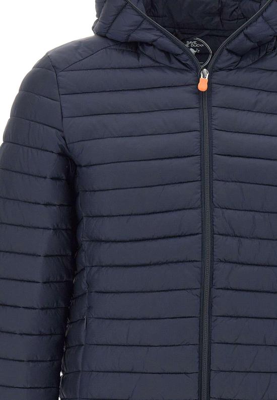 26SS 세이브더덕 숏패딩 D32775MSTOP2290000 NAVY - SAVE THE DUCK