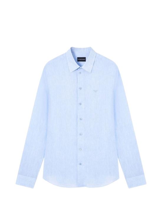 26SS 엠포리오 아르마니 긴팔 셔츠 EM000099 TE10157O9002 LIGHT BLUE