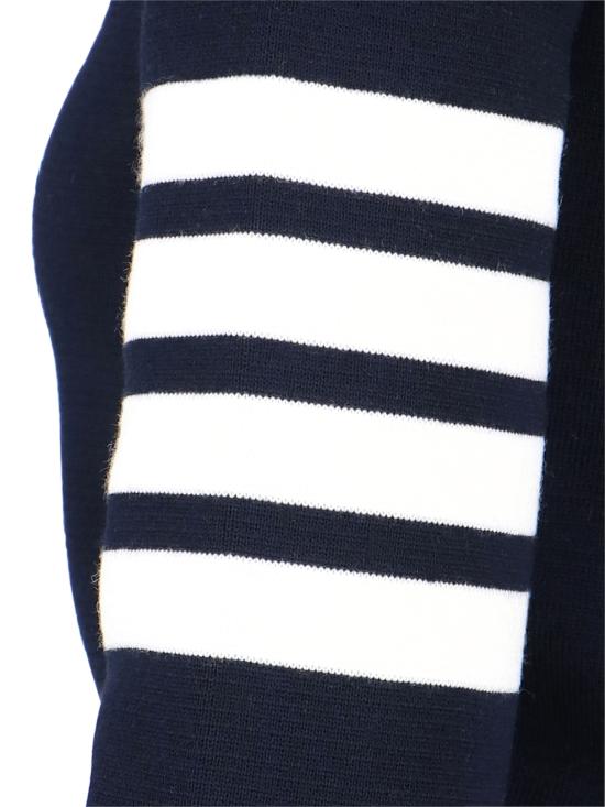 26FW 톰브라운 울 밀라노 스티치 클래식 4바 풀오버 니트 FKA239A 00014 415 Blue - THOM BROWNE