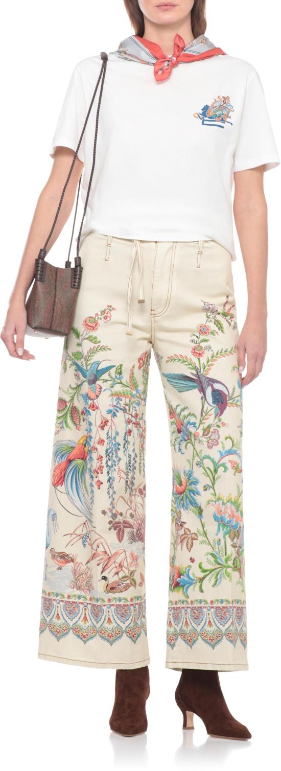 26SS 에트로 반팔 티셔츠 WRMA0005AR477W4567 WHITE - ETRO