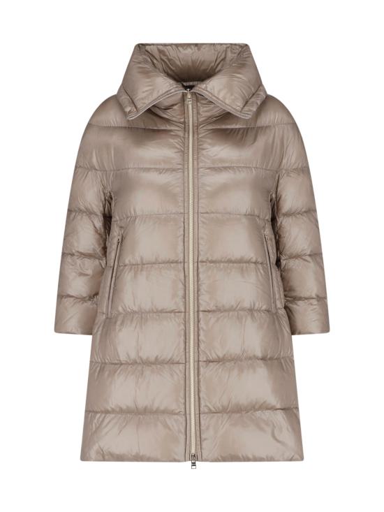 26FW 에르노 클레오페 A-쉐입 다운 코트 PI0001DIC 12017Z 2600 Taupe