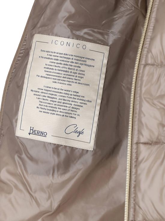 26FW 에르노 클레오페 A-쉐입 다운 코트 PI0001DIC 12017Z 2600 Taupe - HERNO