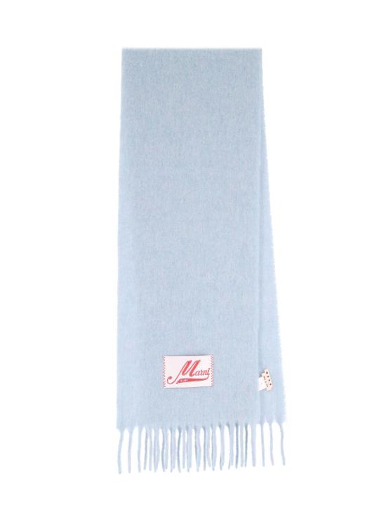 26FW 마르니 터콰이즈 알파카 스카프 SCMC0059Y0 UTW918 00B50 Light blue