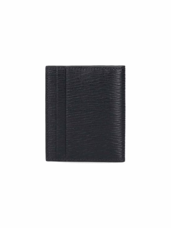 26FW 살바토레 페라가모 간치니 카드지갑 740946 001 Black - SALVATORE FERRAGAMO