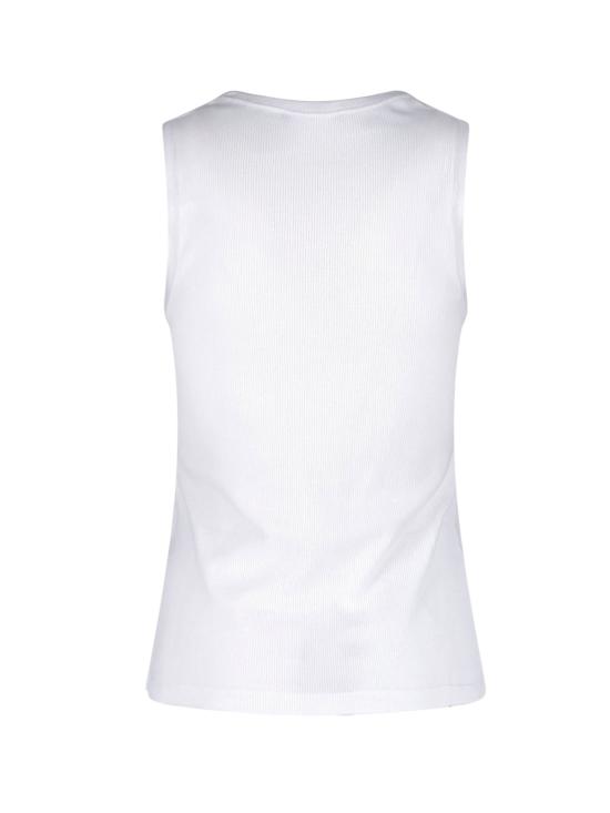 26FW 발망 민소매 티셔츠 HF1EB075BD10 GAB White - BALMAIN