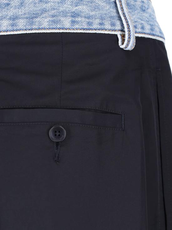 26FW 알렉산더 왕 스트레이트 팬츠 1WC3264044 001 Black - ALEXANDER WANG