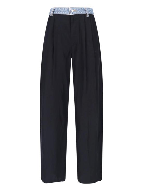 26FW 알렉산더 왕 스트레이트 팬츠 1WC3264044 001 Black