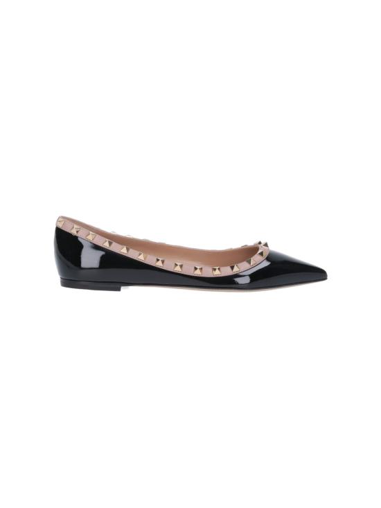 26FW 발렌티노 가라바니 플랫 슈즈 9W2S0403VNW N91 BLACK