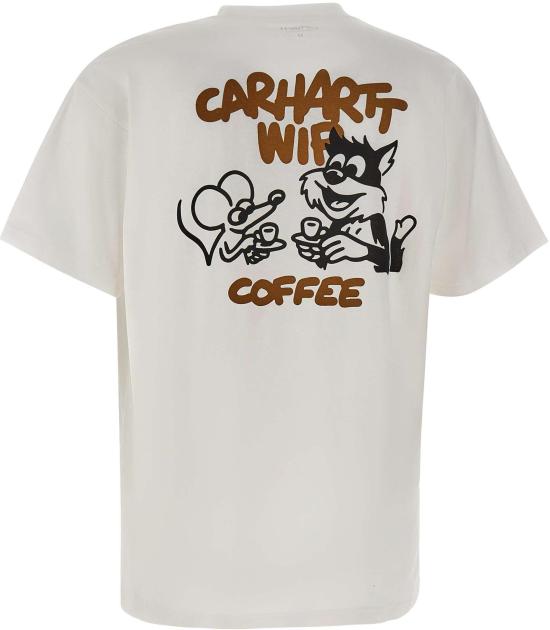 26FW 칼하트 반팔 티셔츠 I03744602XX WHITE - CARHARTT