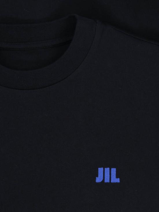 26FW 질샌더 반팔 티셔츠 J02GC0163 J45048 001 Black - JIL SANDER