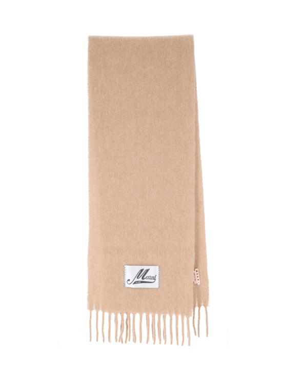 26FW 마르니 터콰이즈 알파카 스카프 SCMC0059Y0 UTW918 00M02 Beige