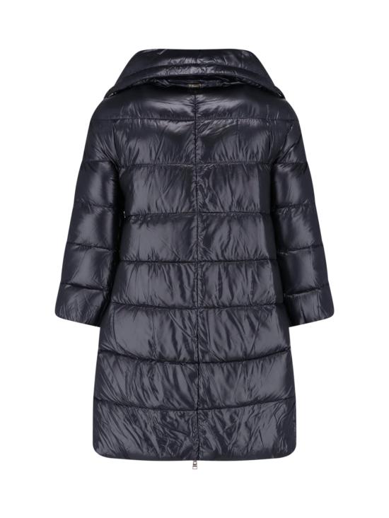 26FW 에르노 클레오페 A-쉐입 다운 코트 PI0001DIC 12017Z 9300 Black - HERNO