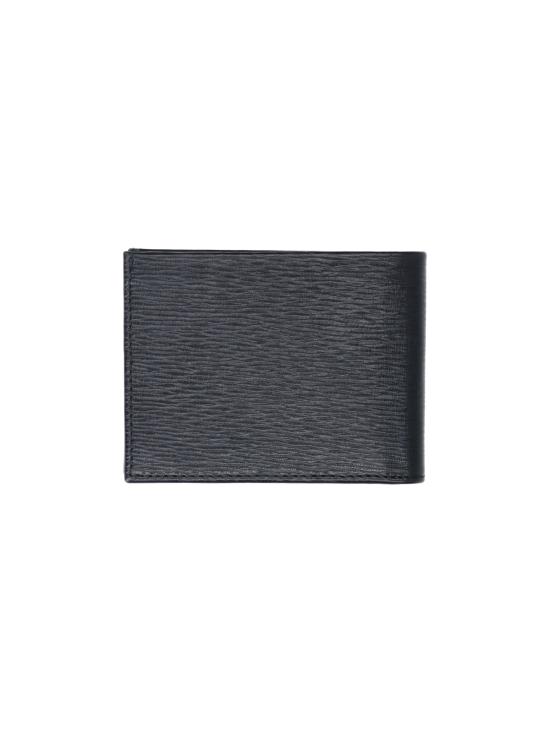 26FW 살바토레 페라가모 간치니 반지갑 685979 008 Black - SALVATORE FERRAGAMO