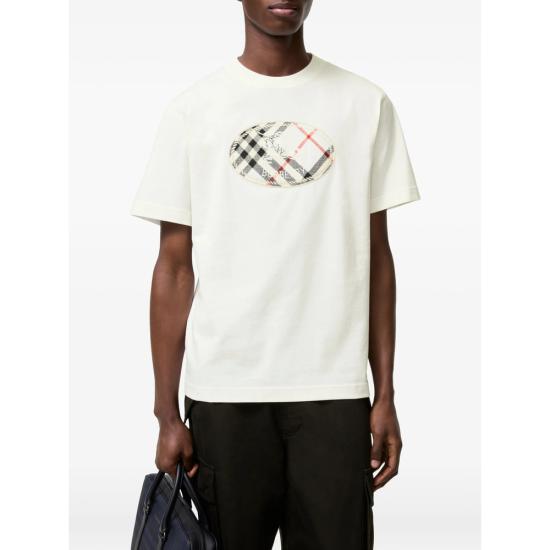 26FW 버버리 반팔 티셔츠 8128073 RYAN KS B7078 WHITE - BURBERRY