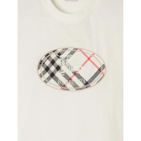 26FW 버버리 반팔 티셔츠 8128073 RYAN KS B7078 WHITE - BURBERRY