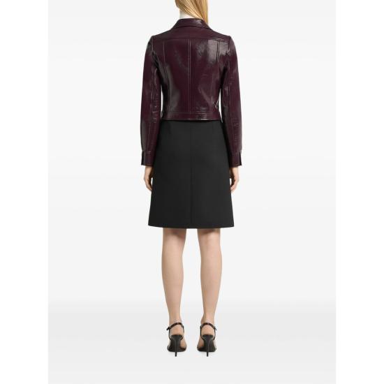 26FW 쿠레쥬 가죽 자켓 223CBL005VY 0014 4090 RED - COURREGES