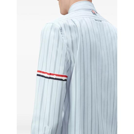 26FW 톰브라운 긴팔 셔츠 MWL301O F1223 035 BLUE - THOM BROWNE