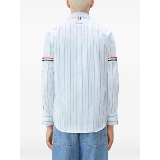 26FW 톰브라운 긴팔 셔츠 MWL301O F1223 035 BLUE - THOM BROWNE