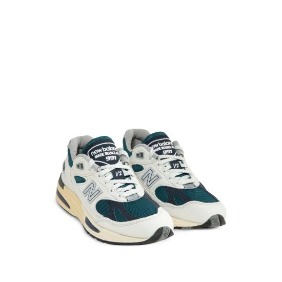 26SS 뉴발란스 991 스니커즈 U991TO2 WHITE GREEN - NEW BALANCE