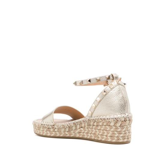 26FW 발렌티노 가라바니 샌들 9W2S0HB1MFA 48U GOLD METALLIC - VALENTINO GARAVANI