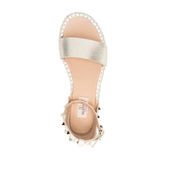 26FW 발렌티노 가라바니 샌들 9W2S0HB1MFA 48U GOLD METALLIC - VALENTINO GARAVANI