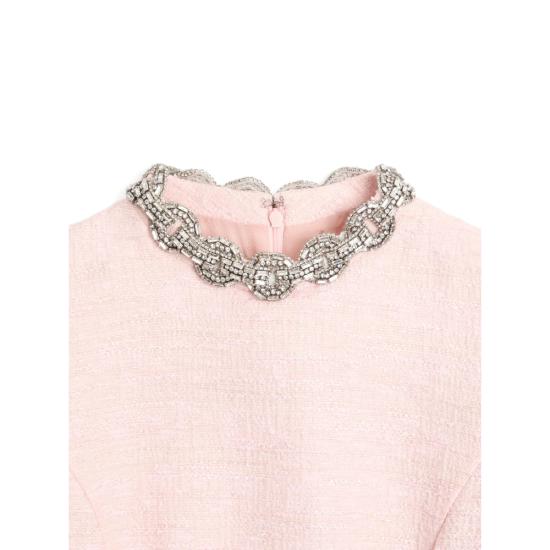 26FW 발렌티노 가라바니 숏 원피스 9B3VAKH1A99 5FE PINK - VALENTINO GARAVANI
