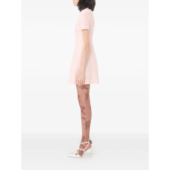 26FW 발렌티노 가라바니 숏 원피스 9B3VAKH1A99 5FE PINK - VALENTINO GARAVANI