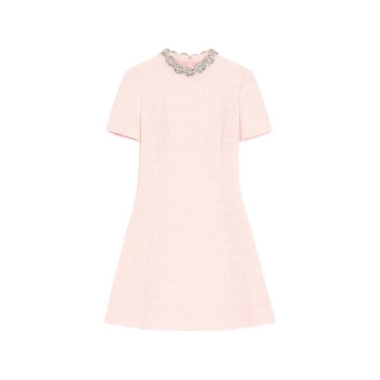 26FW 발렌티노 가라바니 숏 원피스 9B3VAKH1A99 5FE PINK