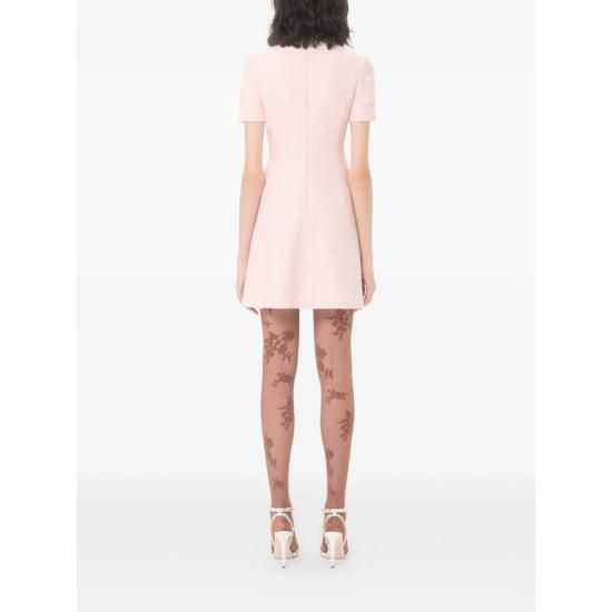 26FW 발렌티노 가라바니 숏 원피스 9B3VAKH1A99 5FE PINK - VALENTINO GARAVANI