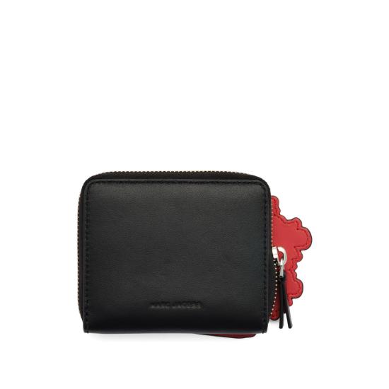 26FW 마크제이콥스 지갑 2P6SMP012S01 002 BLACK RED - MARC JACOBS