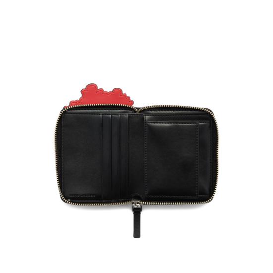 26FW 마크제이콥스 지갑 2P6SMP012S01 002 BLACK RED - MARC JACOBS