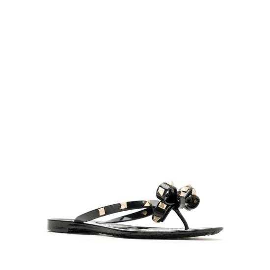 26FW 발렌티노 가라바니 뮬/슬리퍼 9W2S0552PVS 0NO BLACK BLACK - VALENTINO GARAVANI