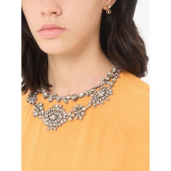 26FW 발렌티노 가라바니 이어링 9W2J0BV7YCW 9MN GOLD WHITE - VALENTINO GARAVANI