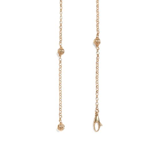 26FW 발렌티노 가라바니 목걸이/팬던트 9W2J0BI3QVS CNP GOLD WHITE - VALENTINO GARAVANI